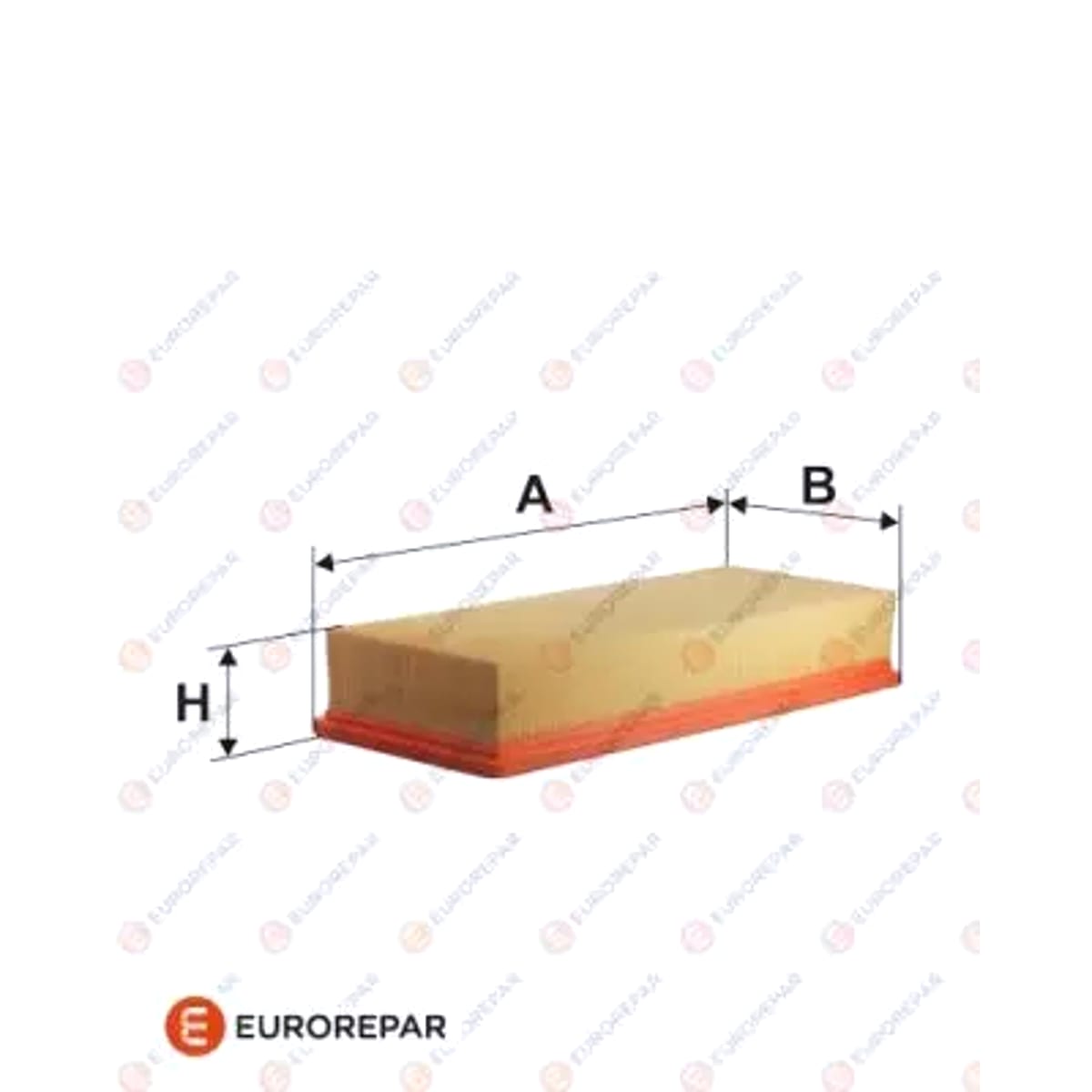 Деталь Фильтр воздушный EUROREPAR
