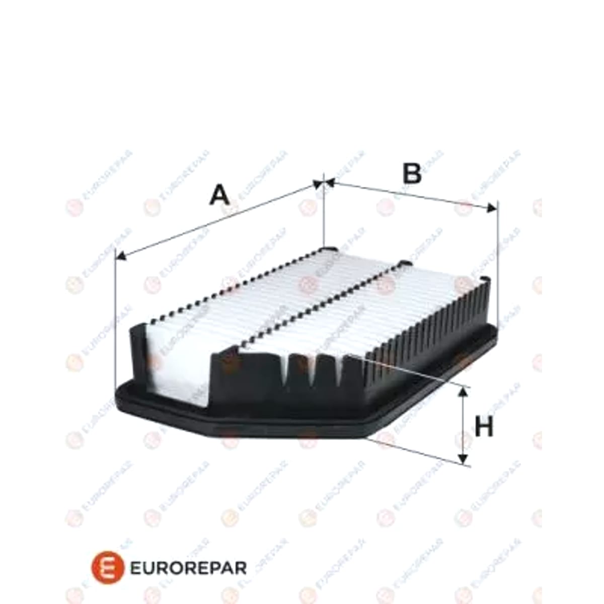 Деталь Фильтр воздушный EUROREPAR