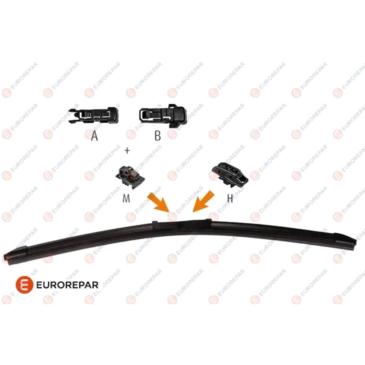 Деталь Щетка стеклоочистителя 530mm HOOK + U + M EUROREPAR