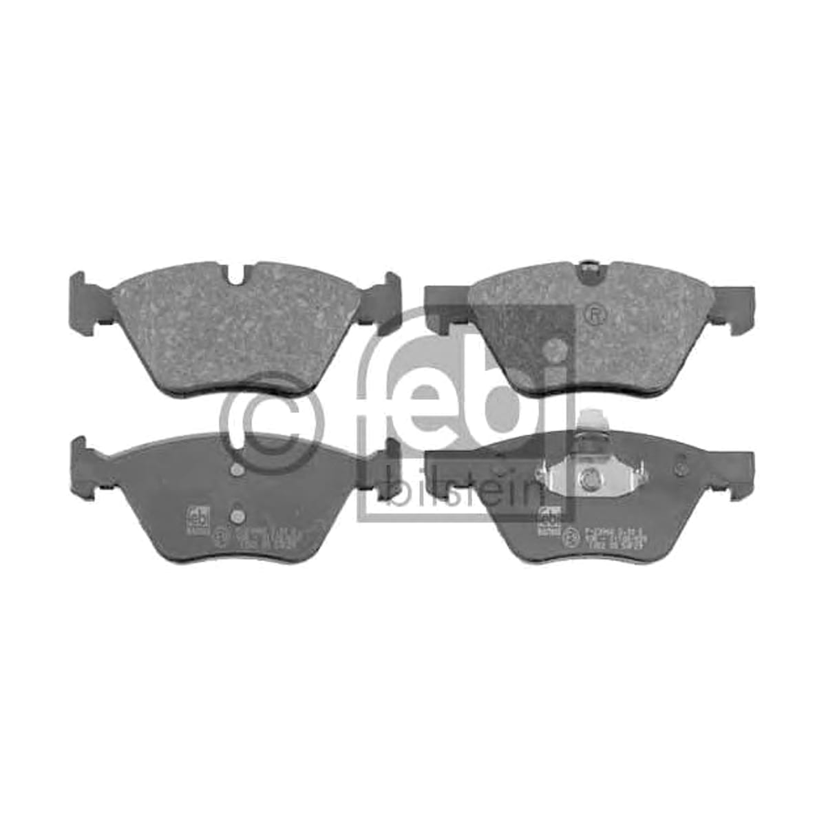 FEBI Колодки тормозные дисковые 16503 (перед)