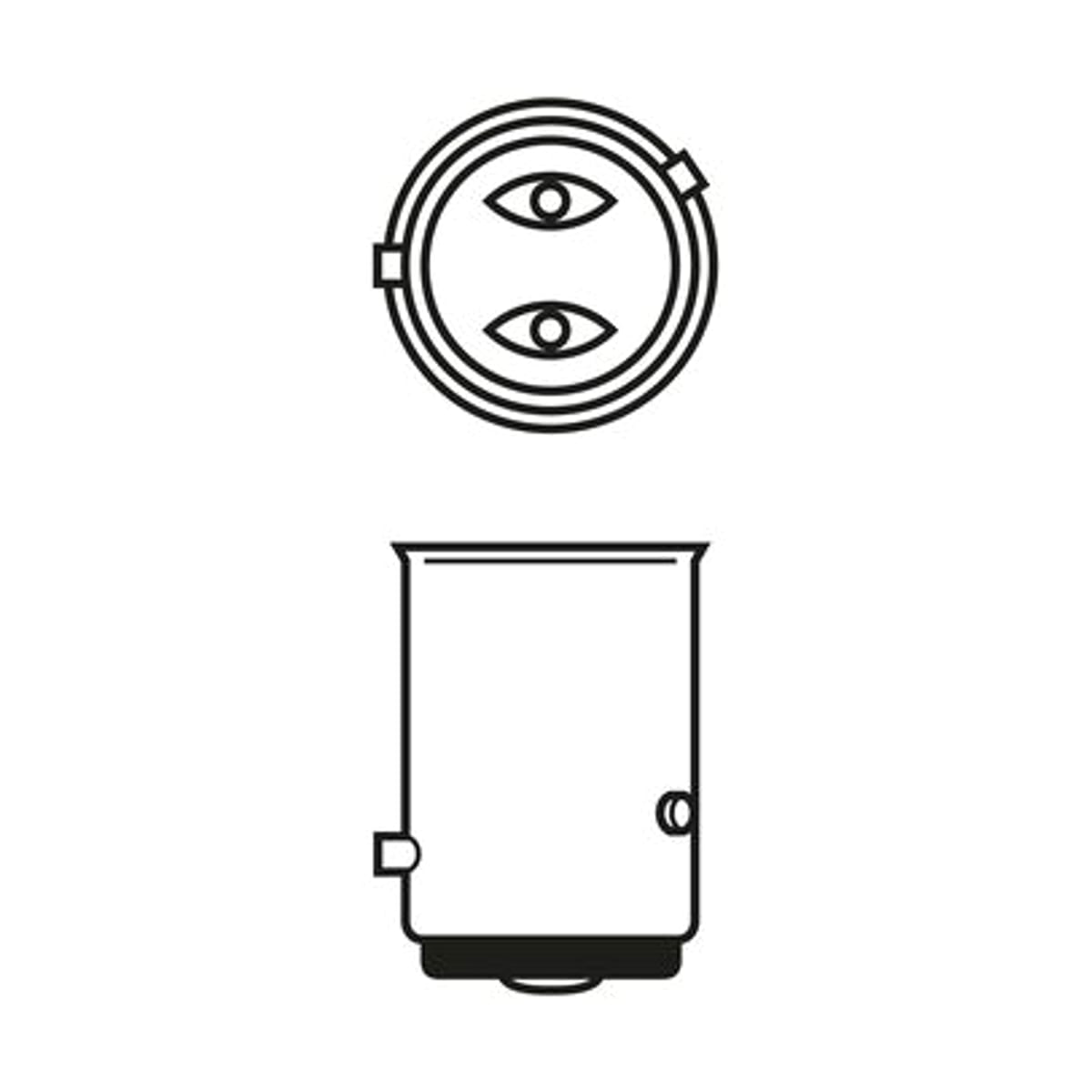 Деталь Лампа P21/4W 12V SB BOSCH