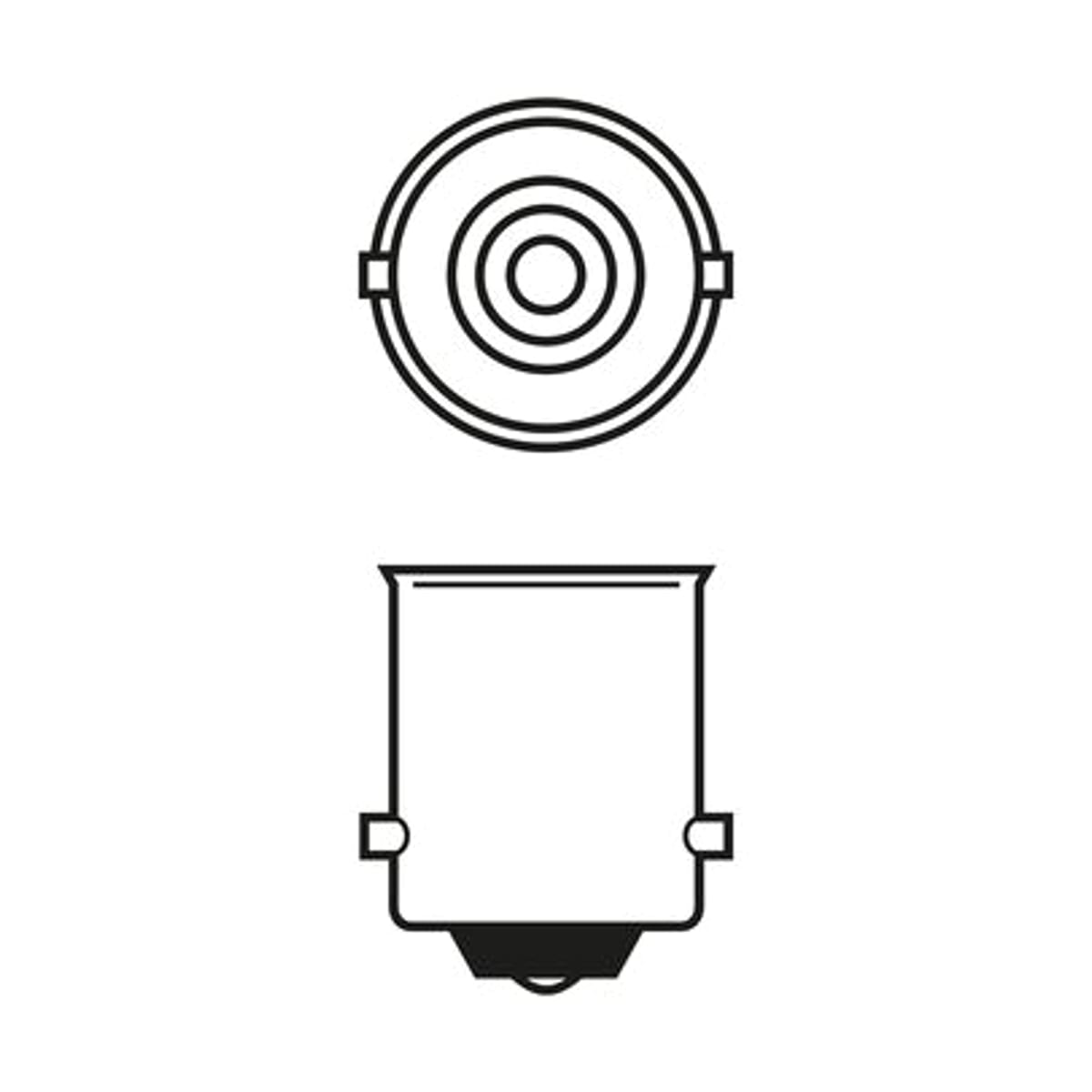 Деталь Лампа STANDARD P21W 12V 21W (блистер, 2 шт.) BOSCH
