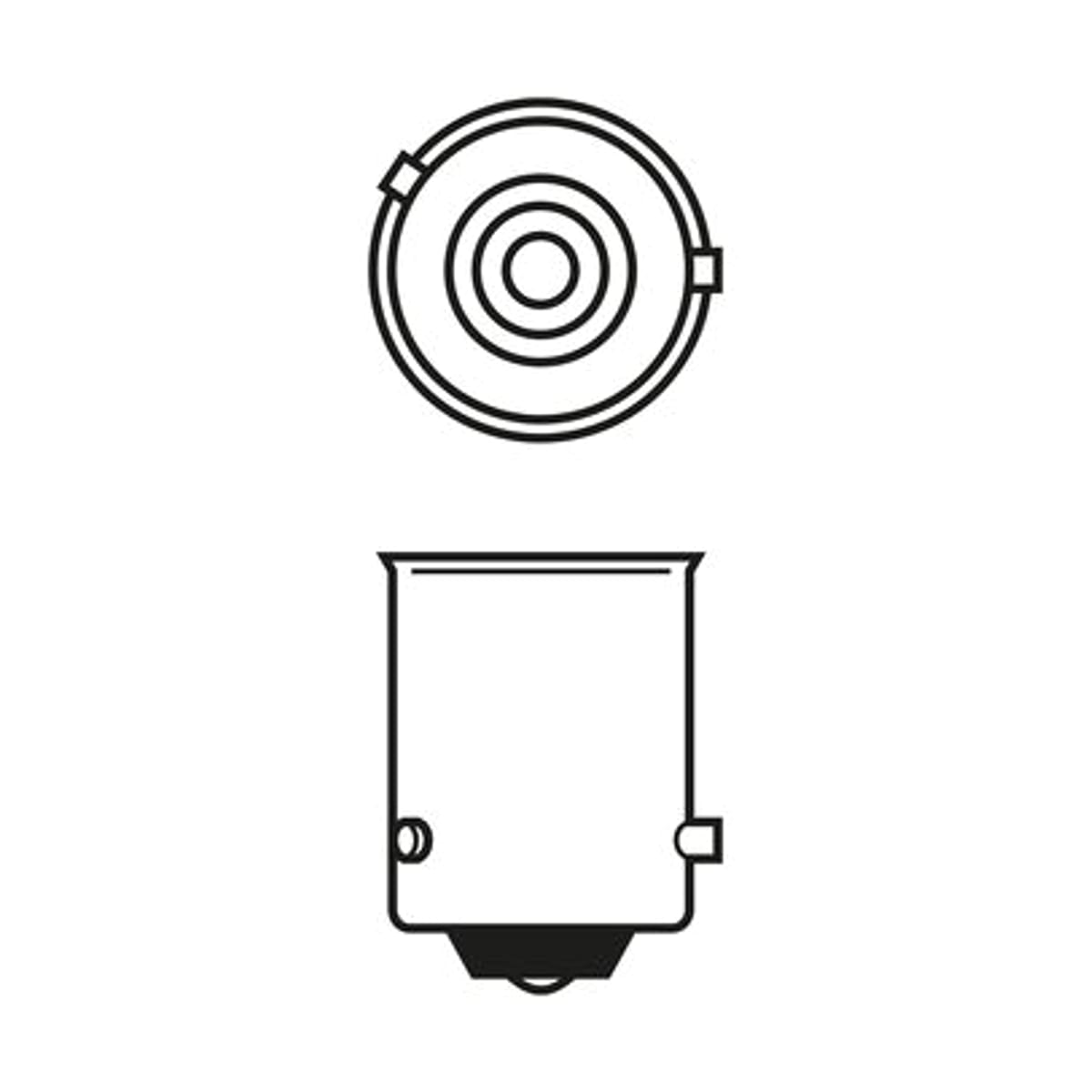 BOSCH Лампа PY21W 12V SB (блистер, 2 шт.) 1987301018
