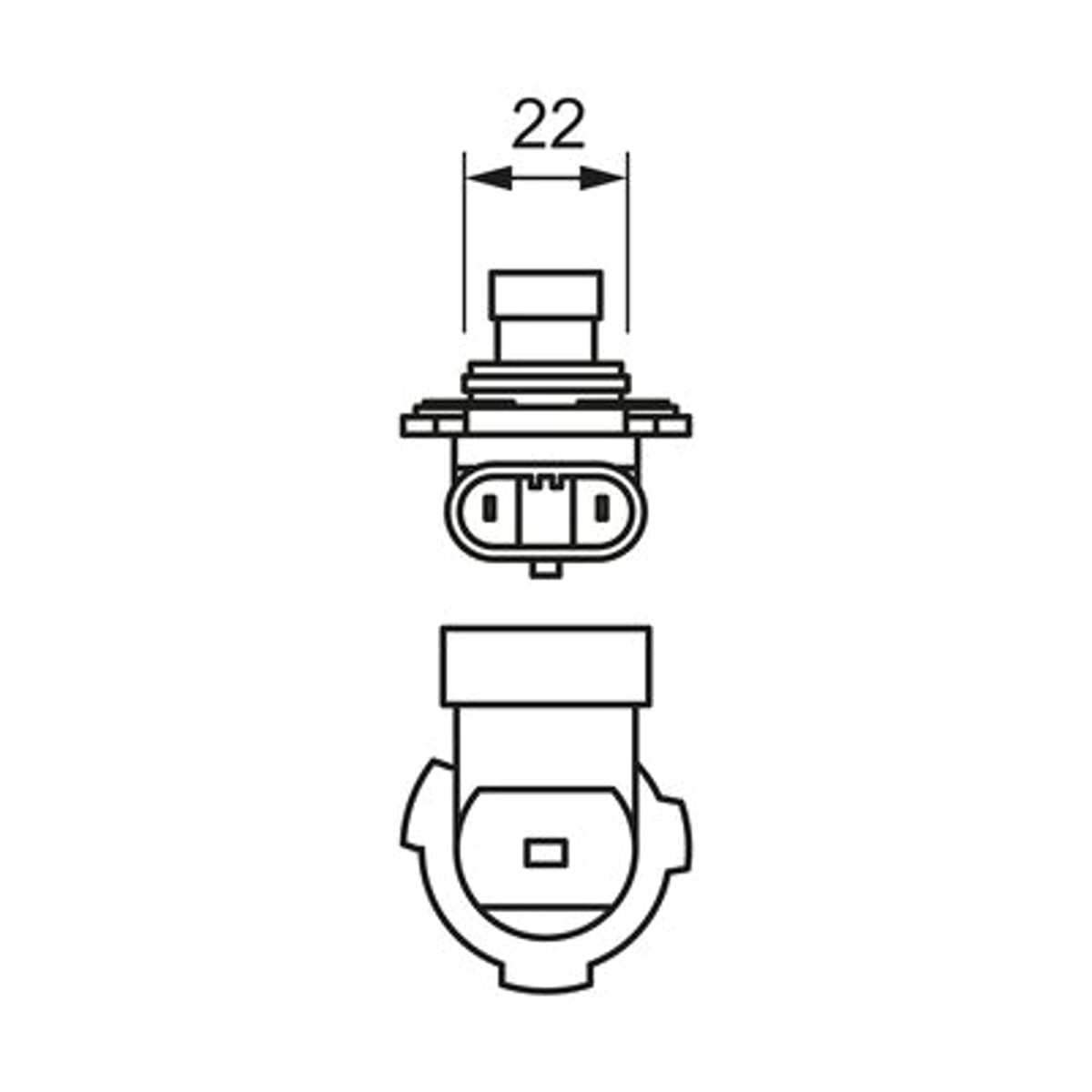 BOSCH Лампа purelight hir2 12v/55w ix35