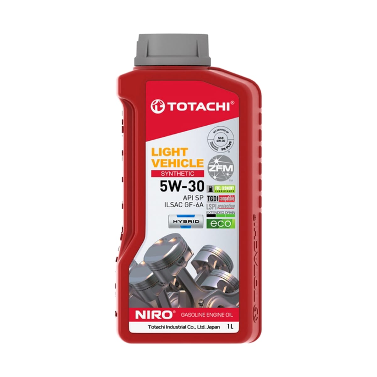 Деталь 5W-30 NIRO LV SP, SN PLUS, SN/RC, ILSAC GF-5 1л (синт.мотро.масло) TOTACHI