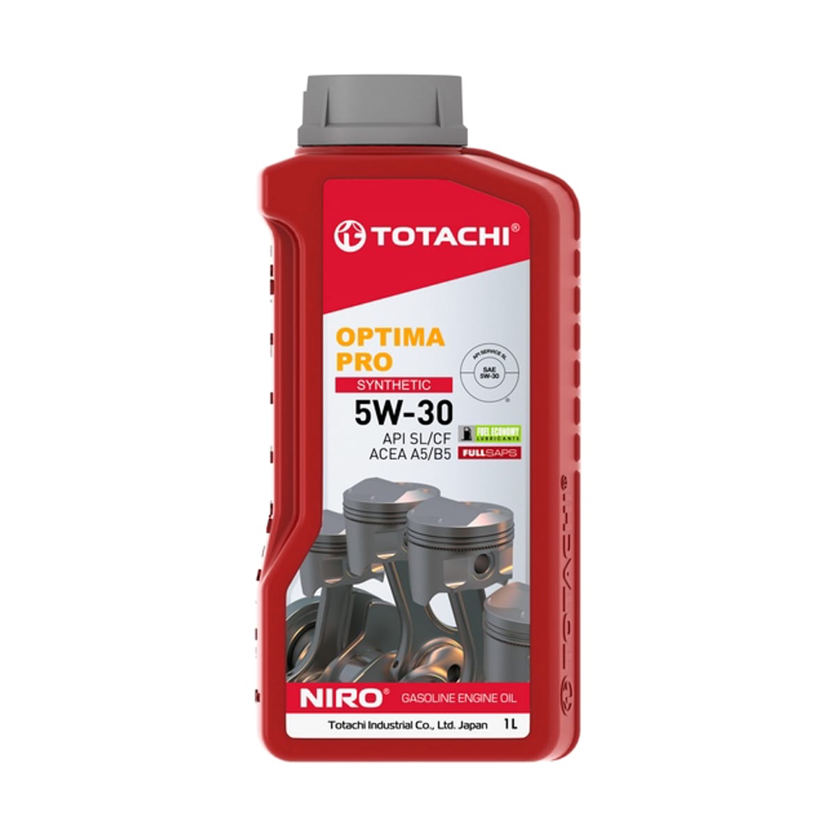 Деталь 5W-30 NIRO Optima PRO SL/CF 1л (пластик) (синт. мотор. масло) TOTACHI