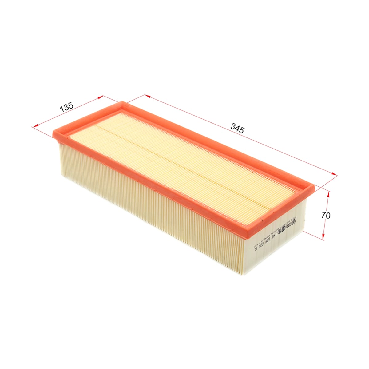ALCO FILTER Фильтр воздушный Alco 1K0129620D