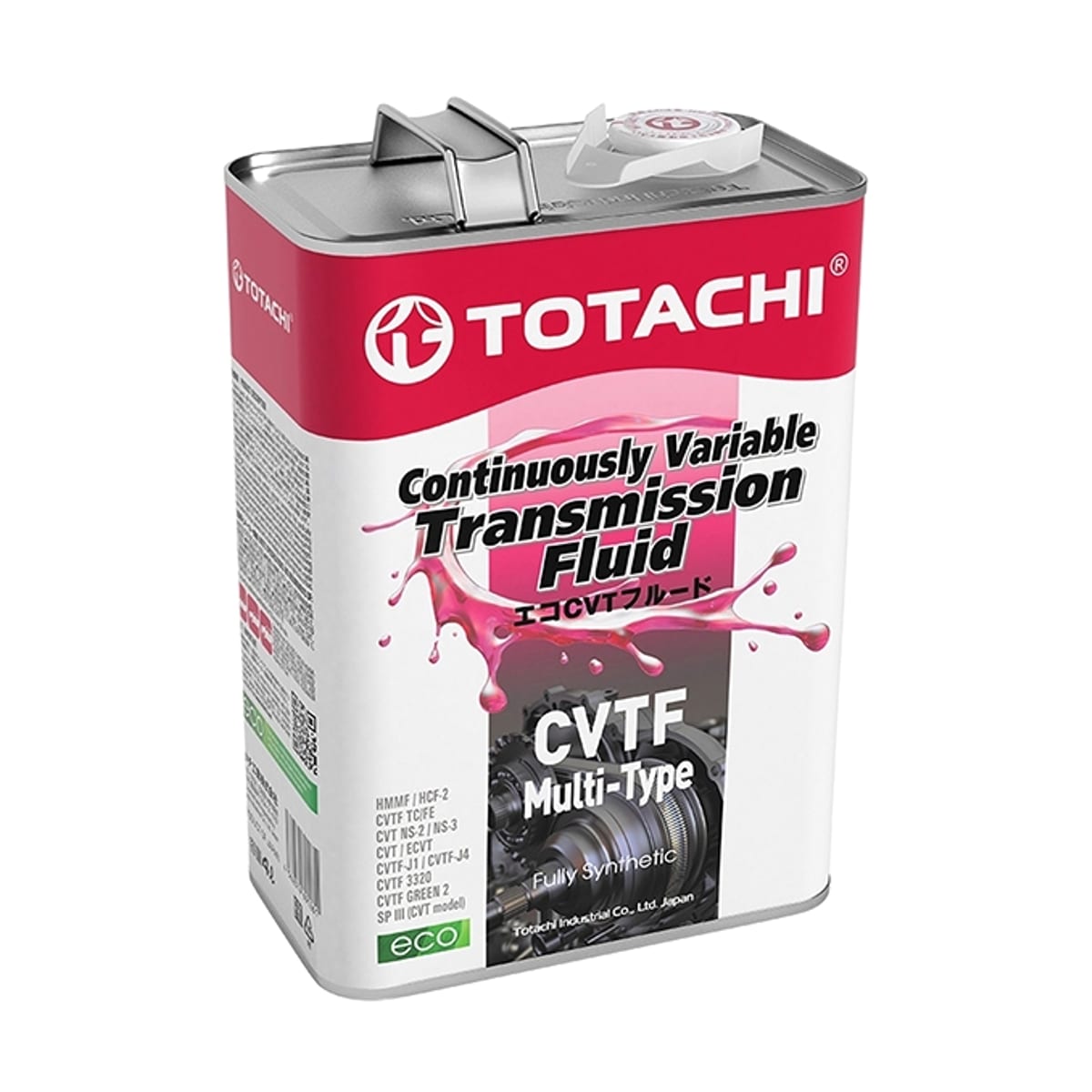 Деталь ATF CVTF MULTI-TYPE 4л (авт. транс. синт. масло) TOTACHI