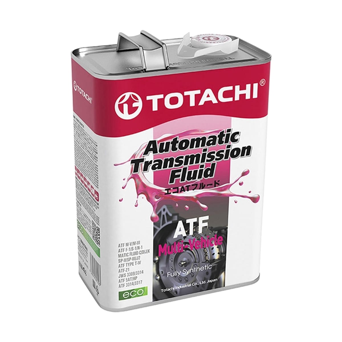 Деталь ATF MULTI-VEHICLE 4л (авт. транс. синт. масло) TOTACHI