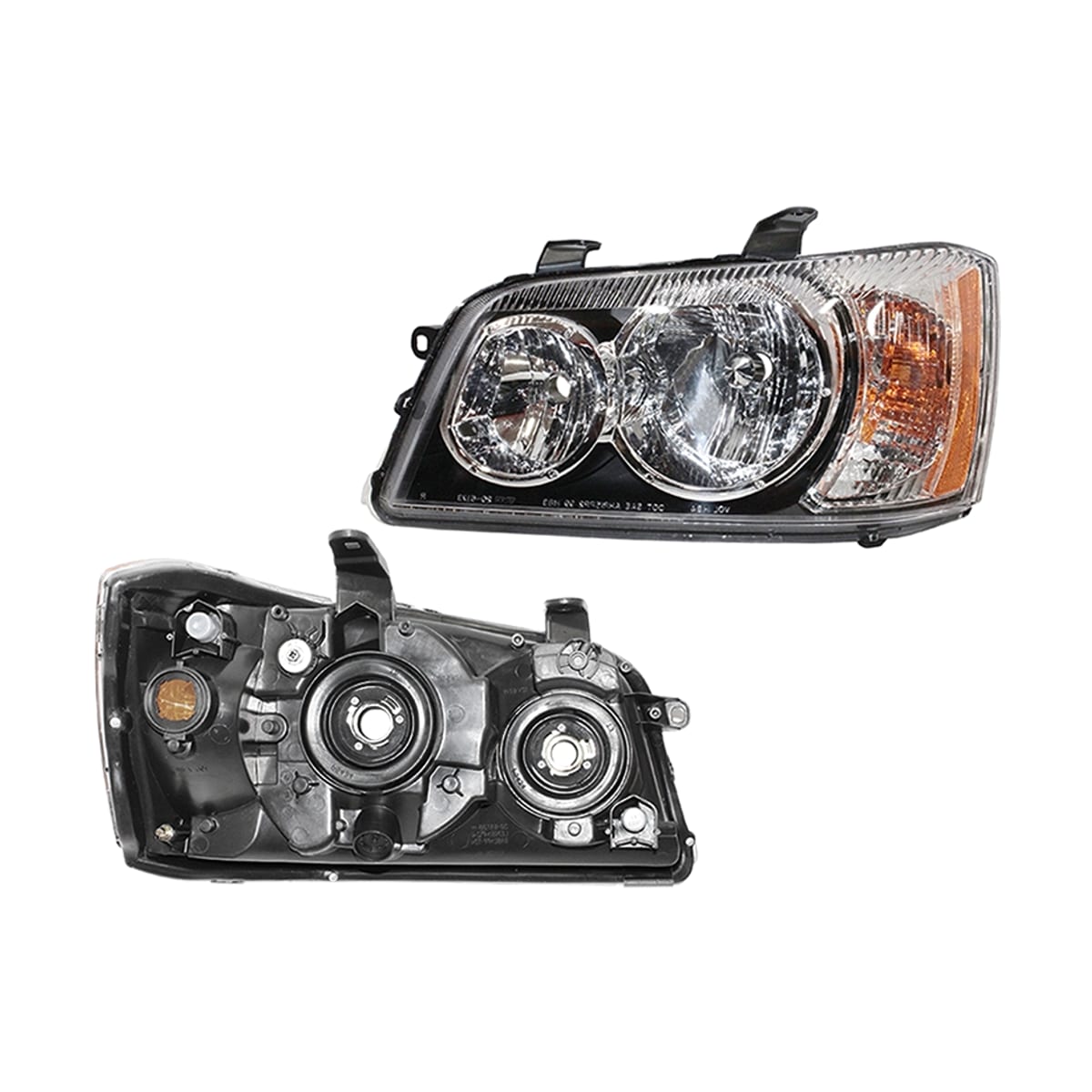 Деталь Фара Toyota Highlander 00-03 / Kluger V 00-03 (Слева/ Галоген/ Ручная регулировка) TYC