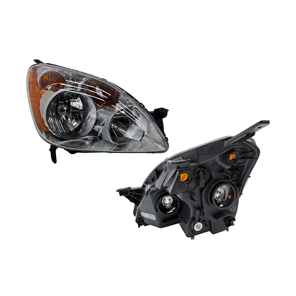 Деталь Фара Honda CR-V 04-06 (Слева/ Галоген/ Ручная регулировка/ USA Type) TYC