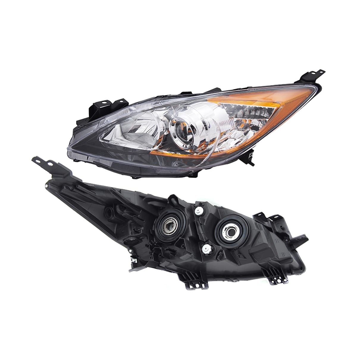 DEPO Фара Mazda 3 08-13 / Axela 09-13 (Слева/ Галоген/ Универсальная регулировка) 2161158LLDEM2