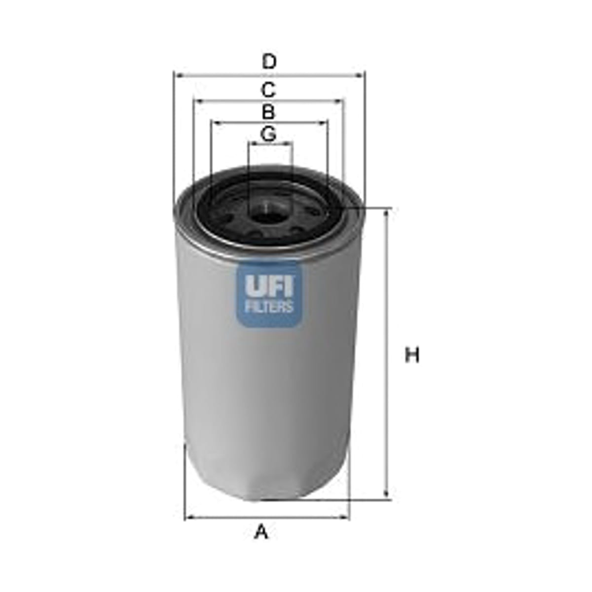 Деталь Фильтр масляный UFI
