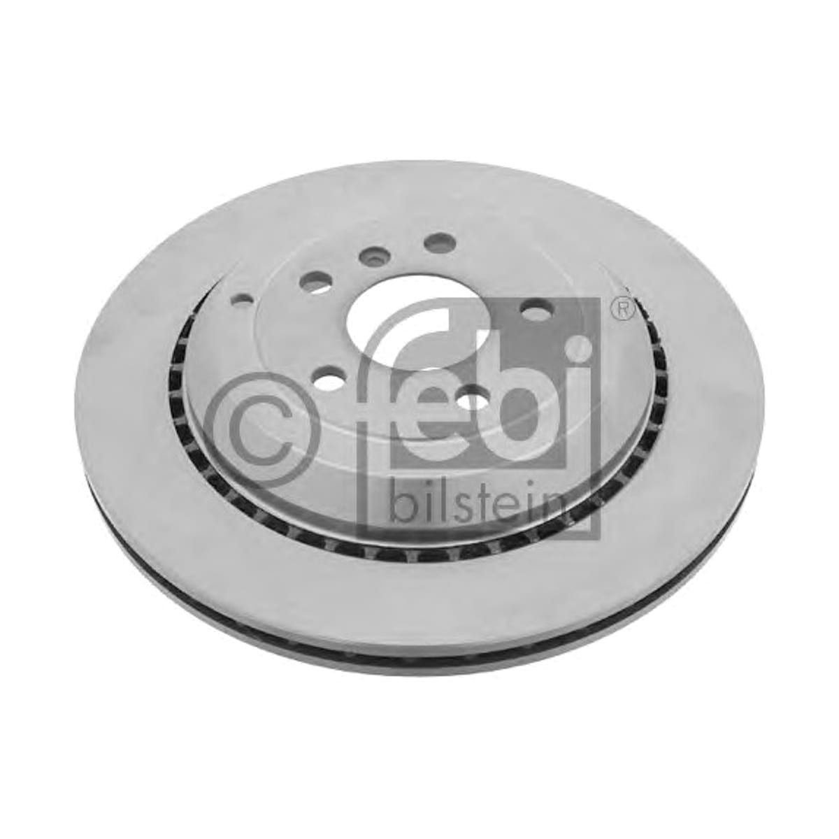 FEBI Диск тормозной 24748 (зад прав/лев)