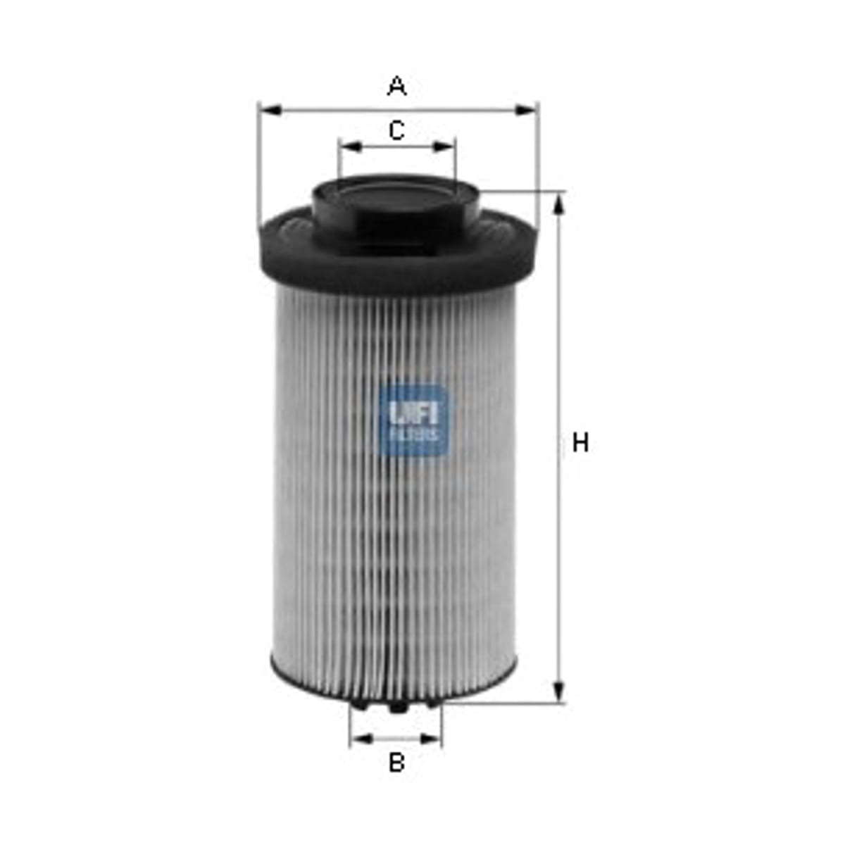 Деталь Фильтр топливный UFI