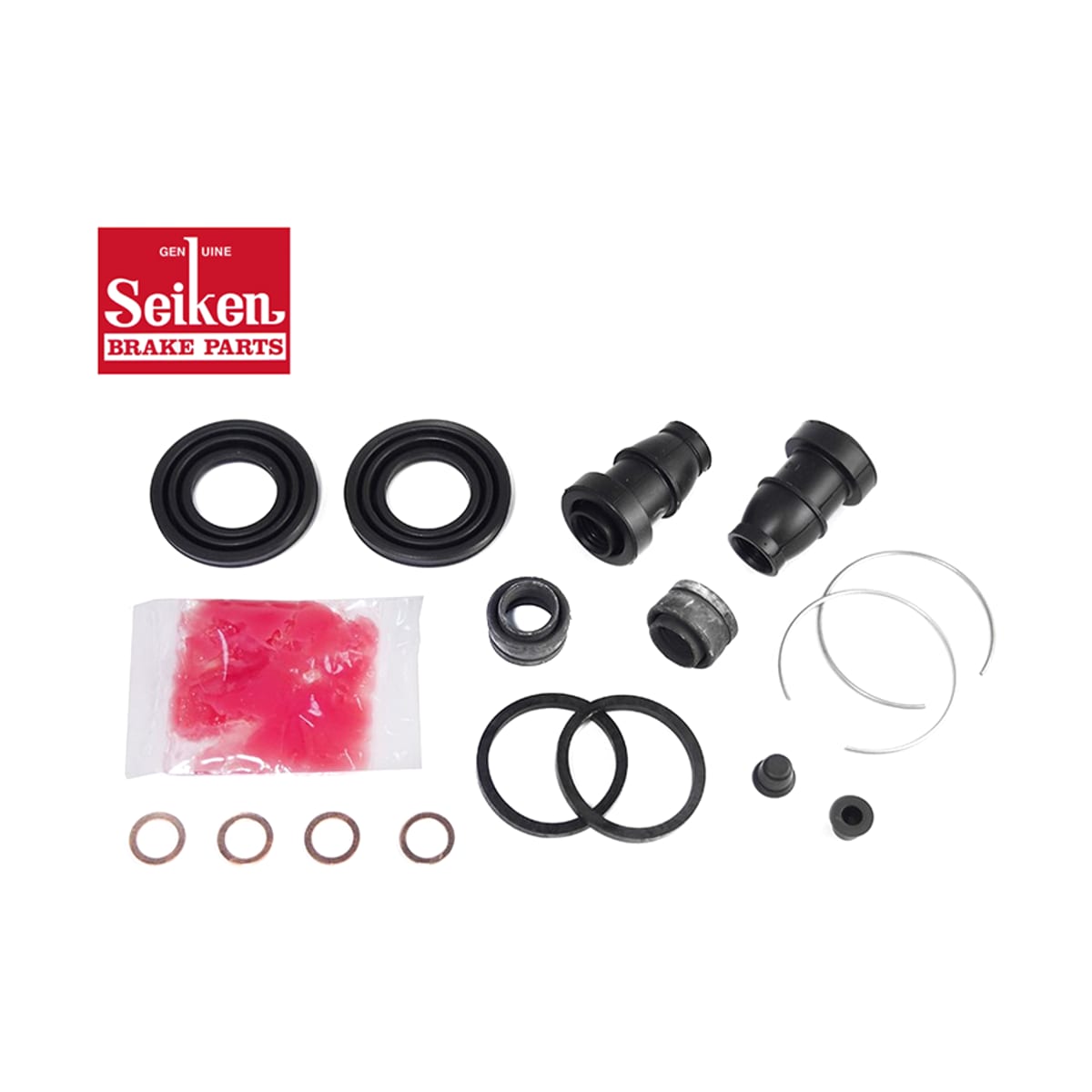 SEIKEN Ремкомплект тормозного суппорта (Сзади) Toyota Corolla (E120) 00-07 / Vista 98-03 27040466