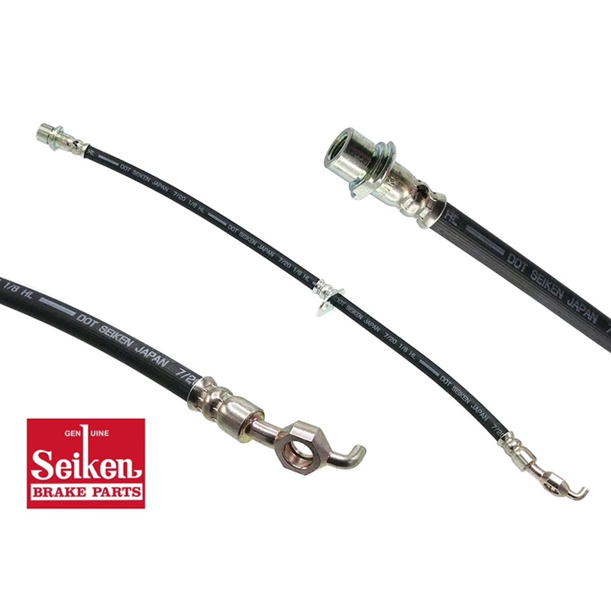 SEIKEN Шланг тормозной (Спереди/ Справа) Toyota Caldina (T190,T210) 92-02 / RAV4 94-00 30044407