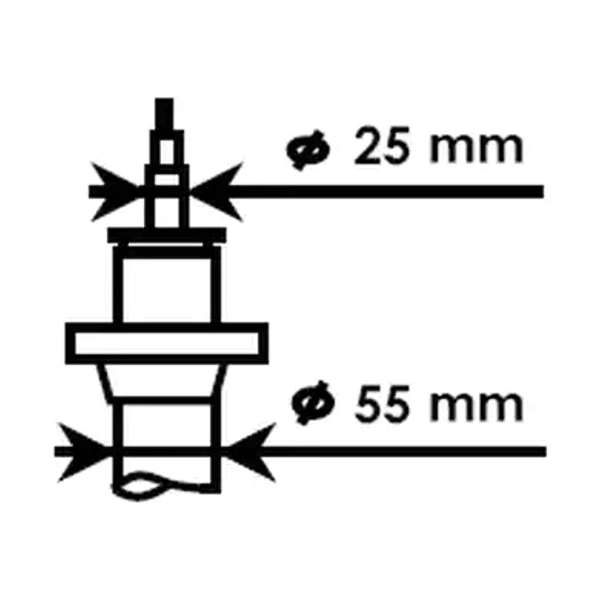 KYB Стойка амортизационная - Ultra SR 325700 (перед прав/лев)