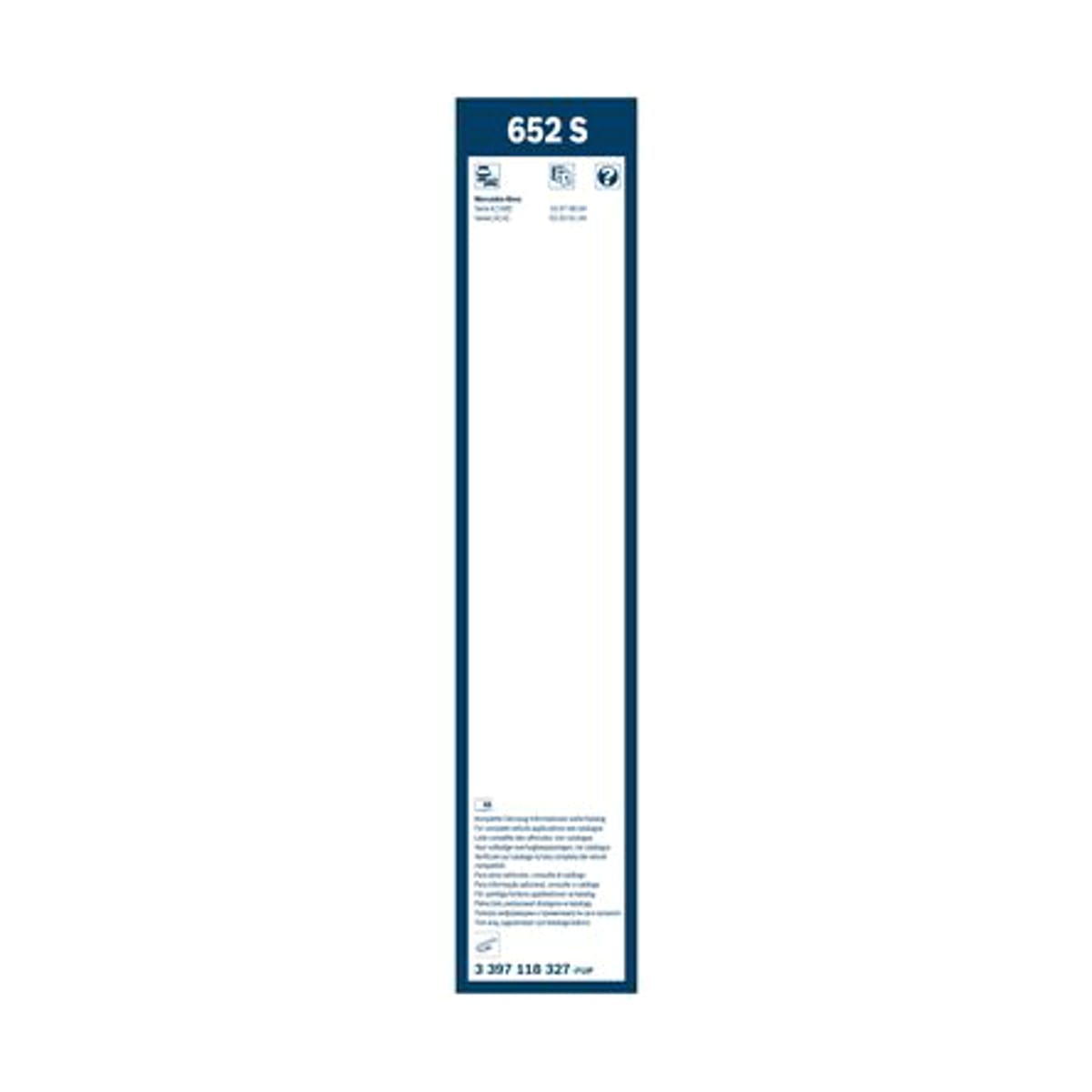 BOSCH Стеклоочиститель 3397118327