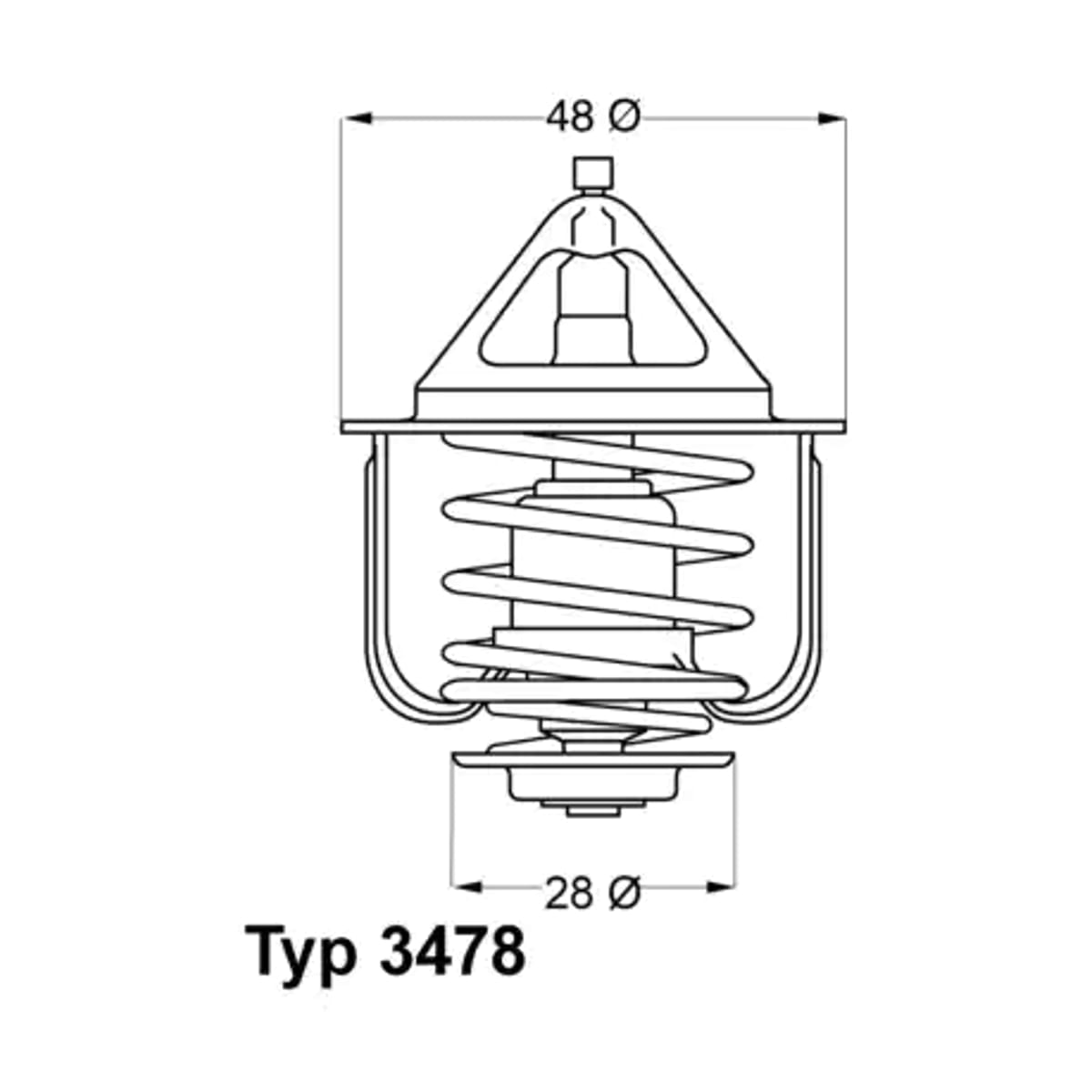 WAHLER Термостат 347882D