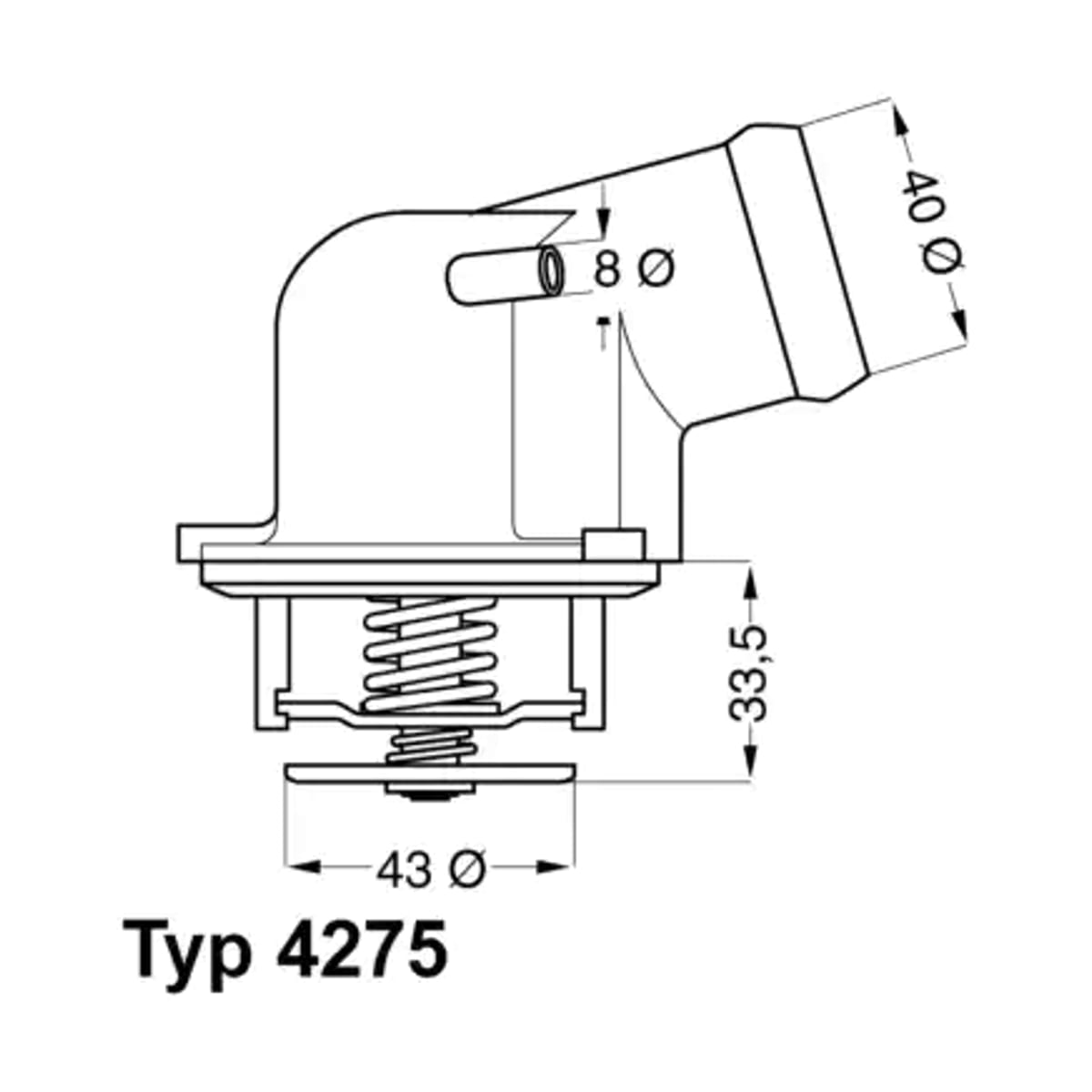 WAHLER Термостат 427587D