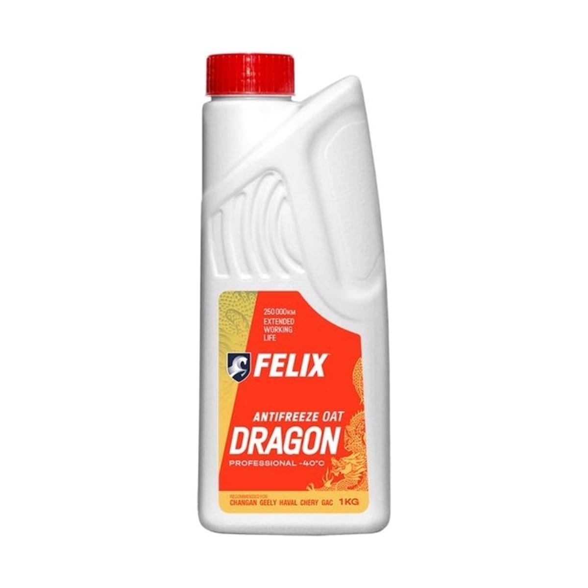 Деталь Антифриз, готовый раствор G12+ -36 красный 1л FELIX