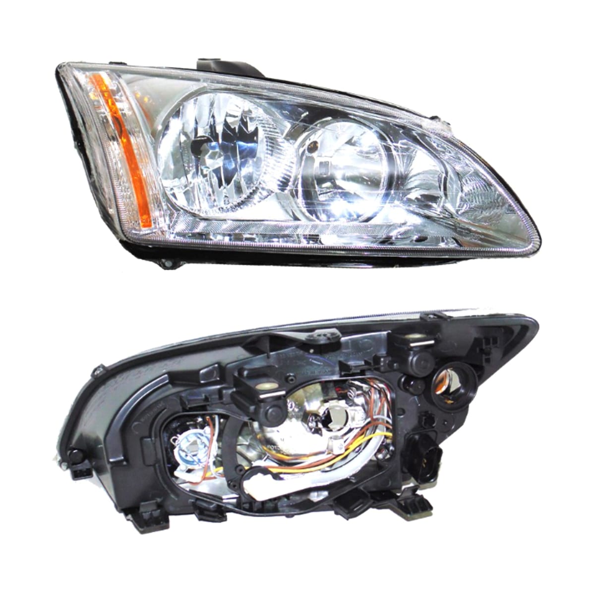 DEPO Фара Ford Focus 04-08 (Справа/ Галоген/ Ручная регулировка) 4311169RLDEM1