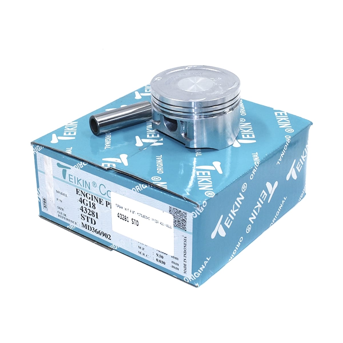 TEIKIN Поршень (STD/ к-т 4 шт) Mitsubishi Lancer 02-10 / Pajero iO 98-07 4G16;4G18 43281STD