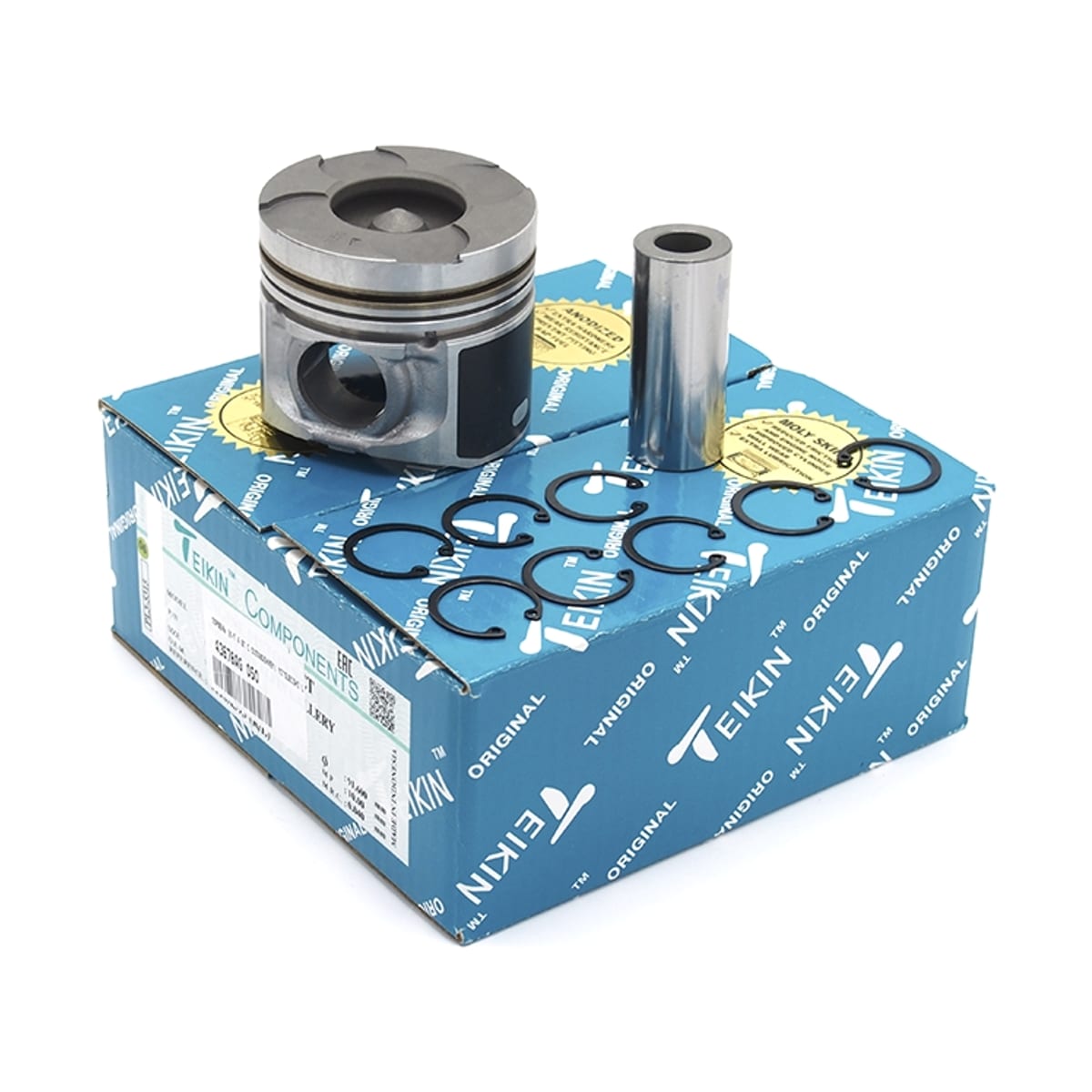 TEIKIN Поршень (0.5/ к-т 4 шт с охлаждением) Mitsubishi L200 07-16 / Pajero Sport 08-17 4D56 43678AG050