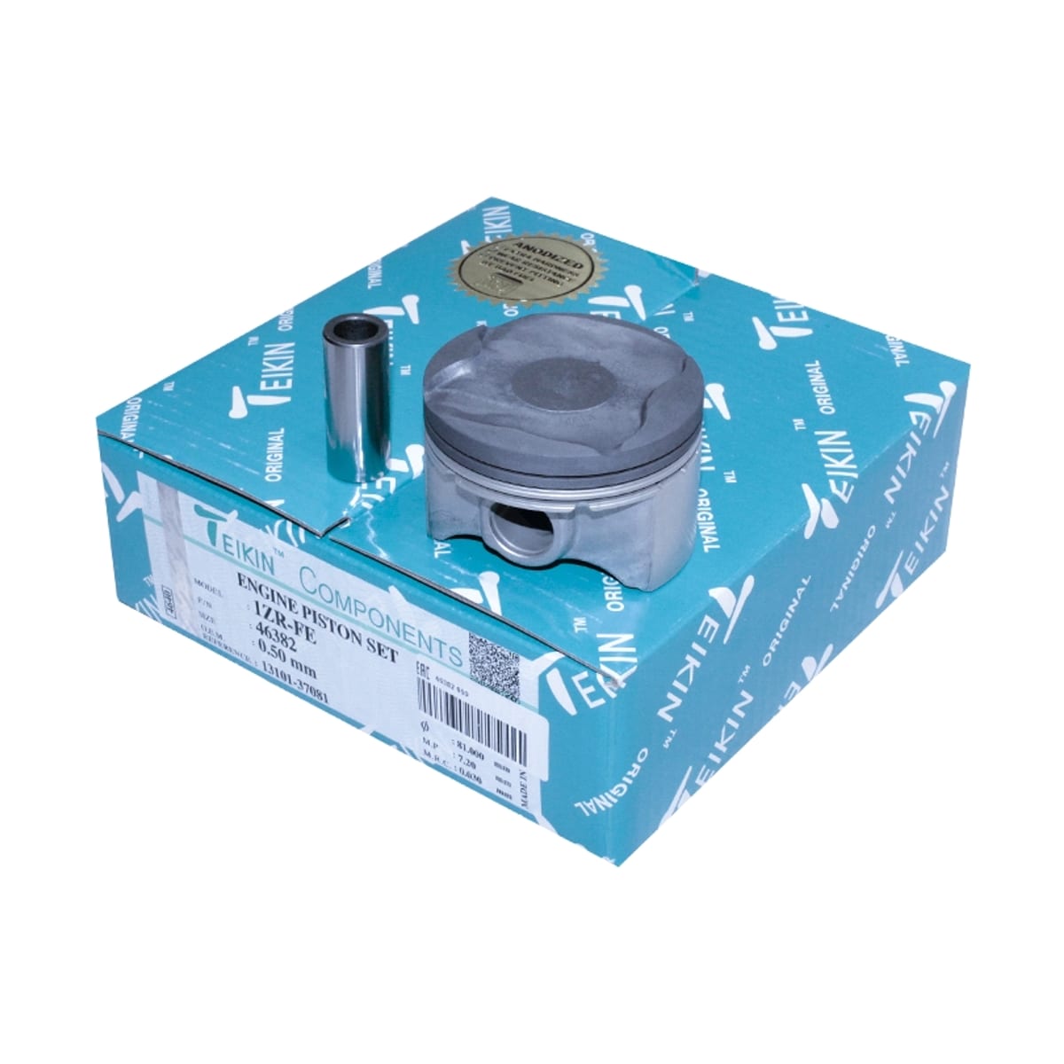 TEIKIN Поршень (0.5/ к-т 4 шт) Toyota Avensis (T270) 08-18 / Corolla 06-19 1ZRFE 46382050