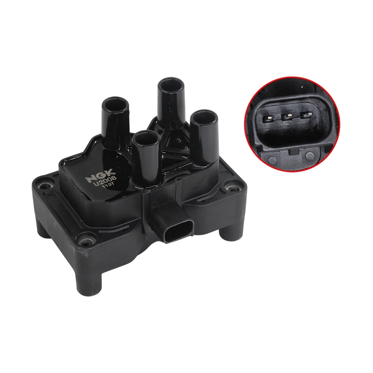 NGK Катушка зажигания Ford Explorer 10-19 / Fiesta 02-19 ASDA;B4164S3;HWDA;IQJA;IQJC;PNDA;RTJC;SHDA;SHDC;SIDA;SPJD;SPJE;XTDA 48027