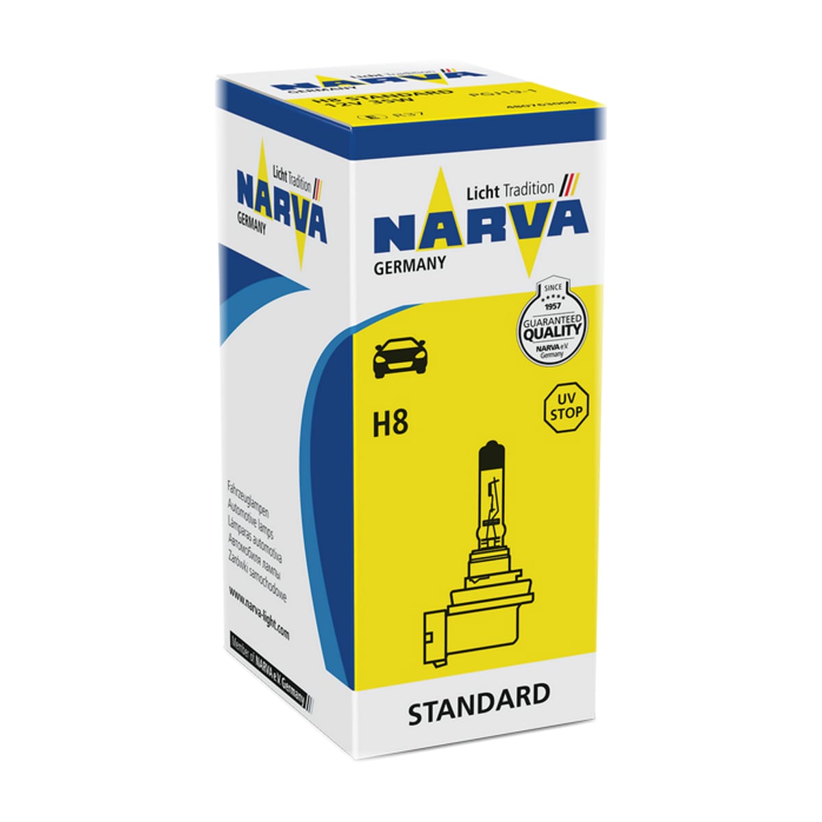 Деталь Лампа H8 12V 35W PGJ19-1 NARVA