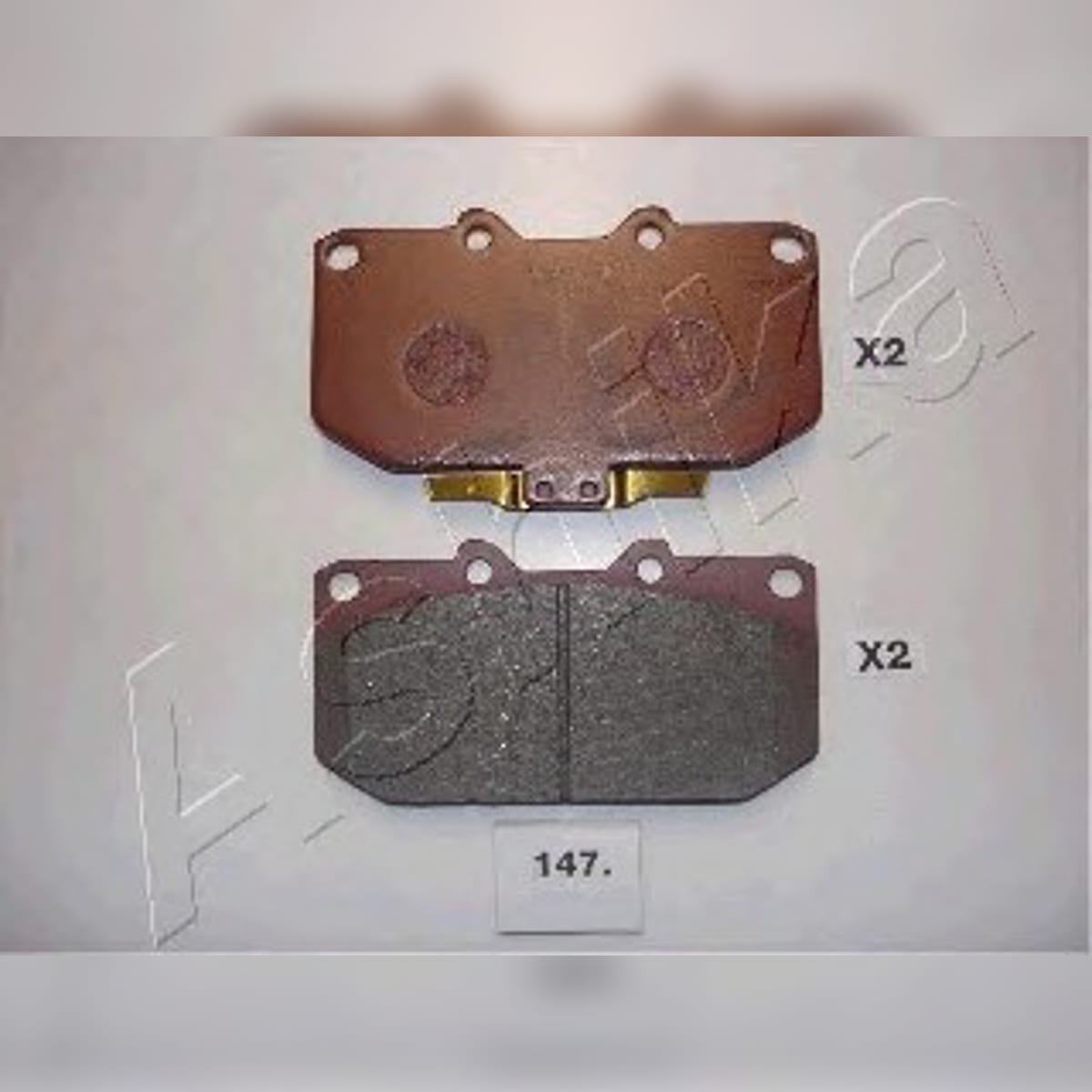 Деталь Колодки тормозные дисковые ASHIKA