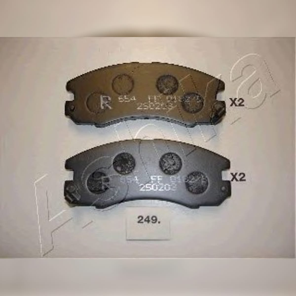 Деталь Колодки тормозные дисковые ASHIKA