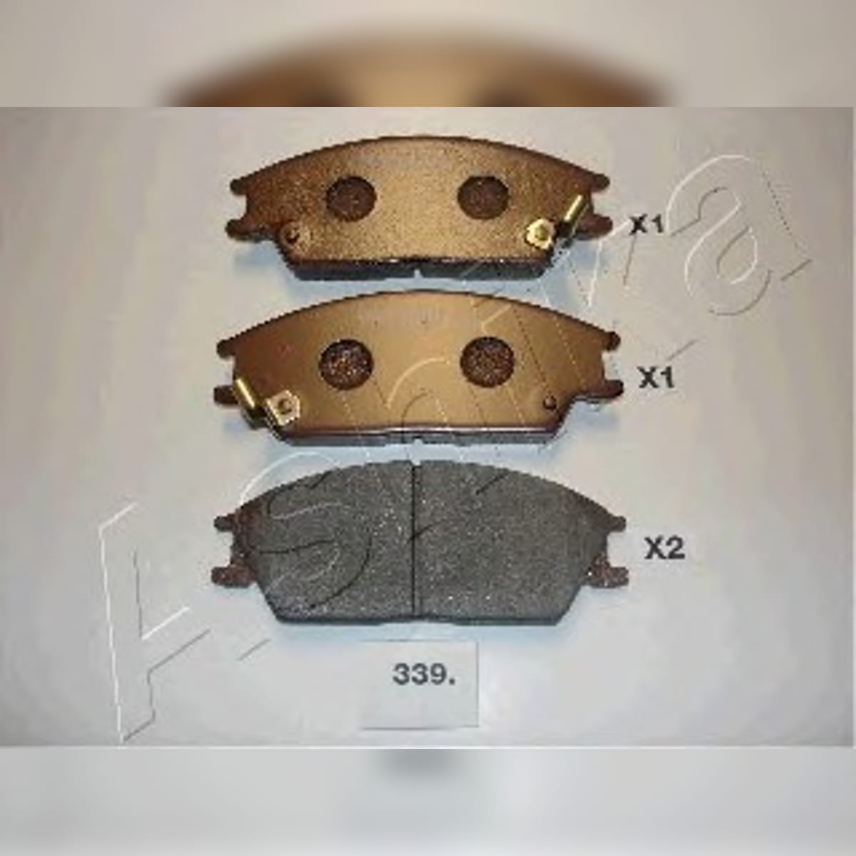 Деталь Колодки тормозные дисковые ASHIKA