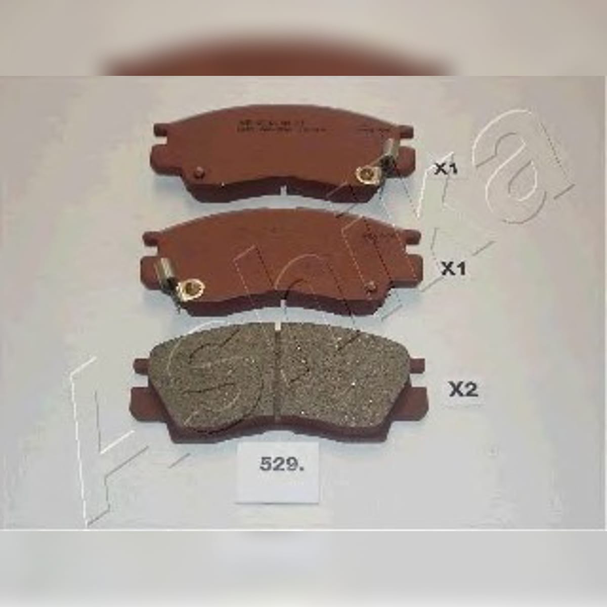 Деталь Колодки тормозные дисковые ASHIKA