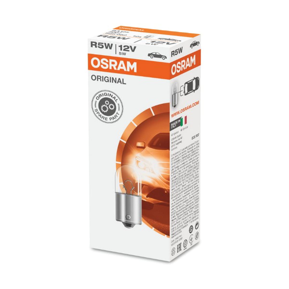 Деталь Лампа R5W 12V 5W BA15s ORIGINAL LINE качество оригинальной з/ч (ОЕМ) 1 шт. OSRAM