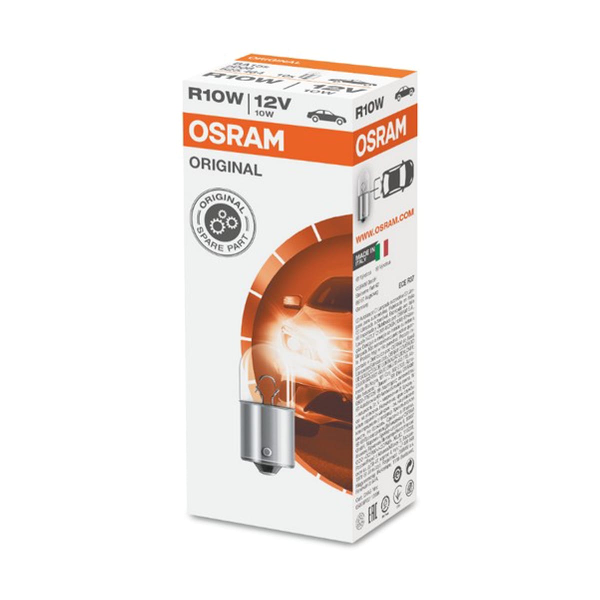 Деталь Лампа R10W 12V 10W BA15s ORIGINAL LINE качество оригинальной з/ч (ОЕМ) 1 шт. OSRAM