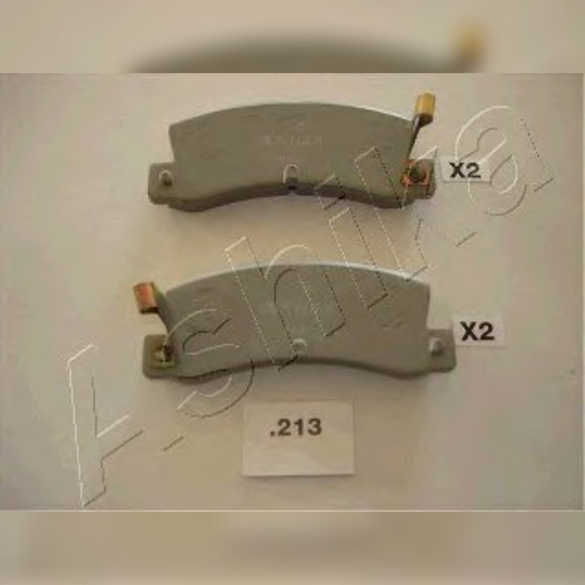ASHIKA Колодки тормозные дисковые