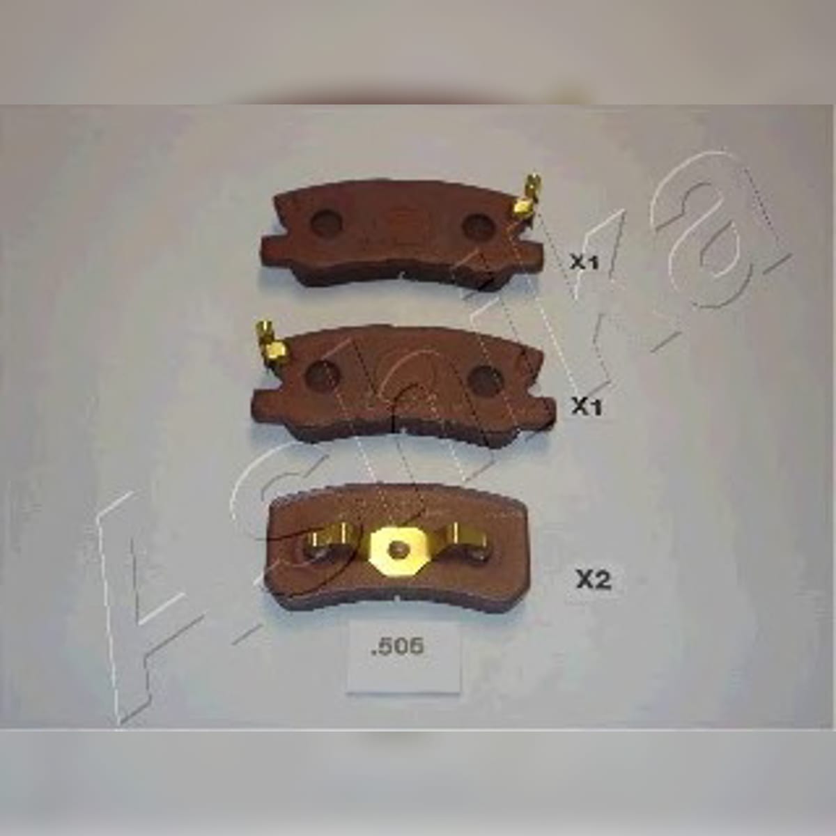 Деталь Колодки тормозные дисковые ASHIKA