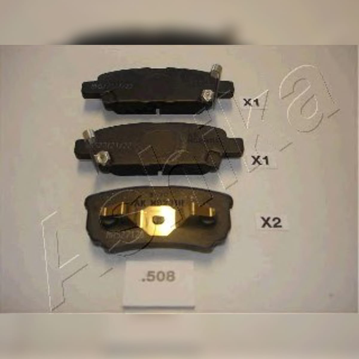 Деталь Колодки тормозные дисковые ASHIKA