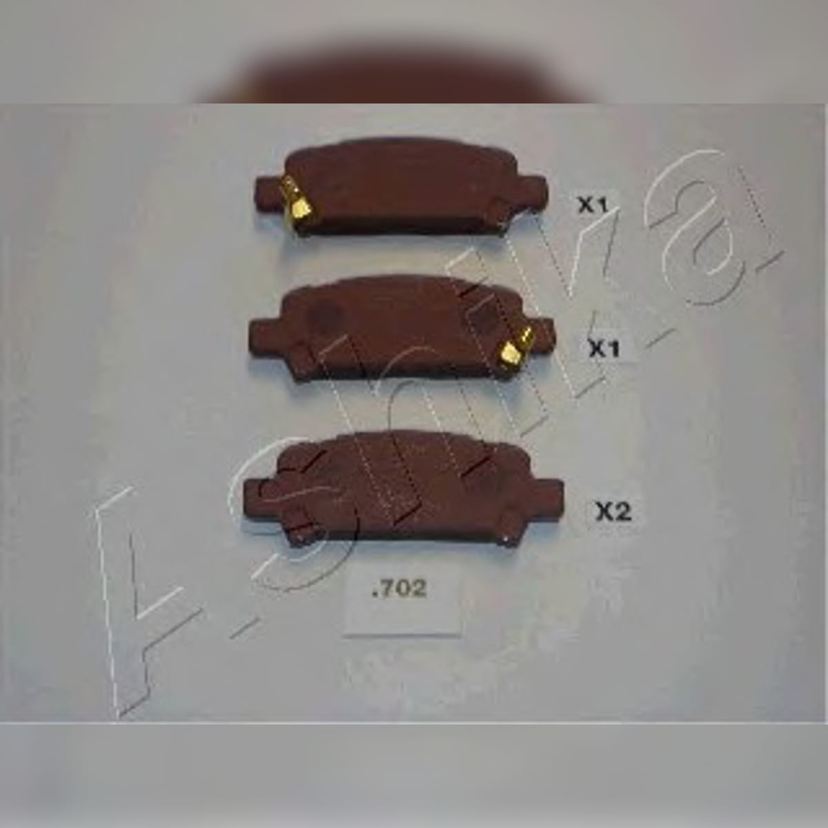 Деталь Колодки тормозные дисковые ASHIKA
