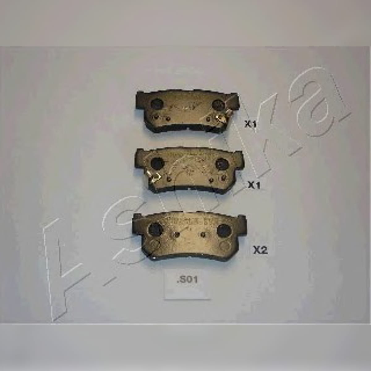 Деталь Колодки тормозные дисковые ASHIKA