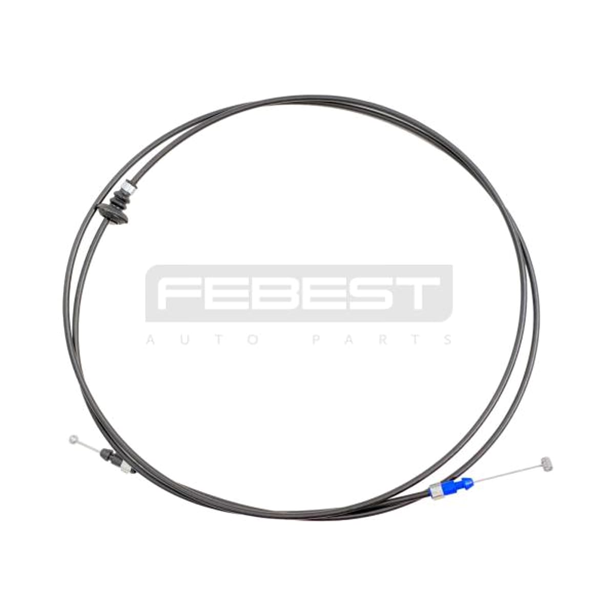 Деталь ТРОС ПРИВОДА ОТКРЫВАНИЯ ЗАМКА КАПОТА FEBEST