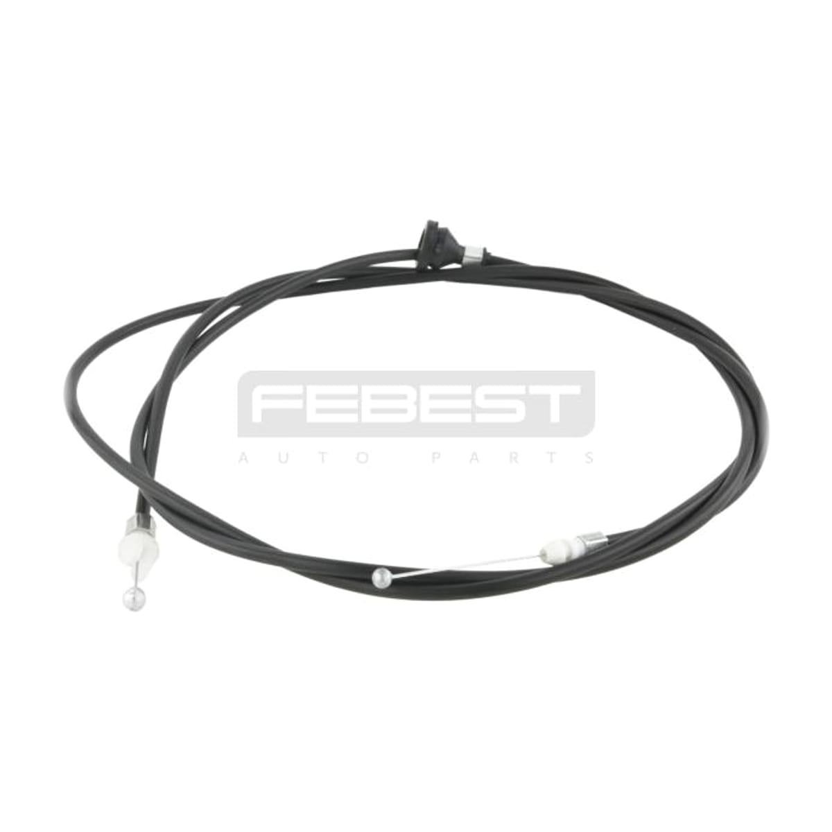 Деталь ТРОС ПРИВОДА ОТКРЫВАНИЯ ЗАМКА КАПОТА FEBEST