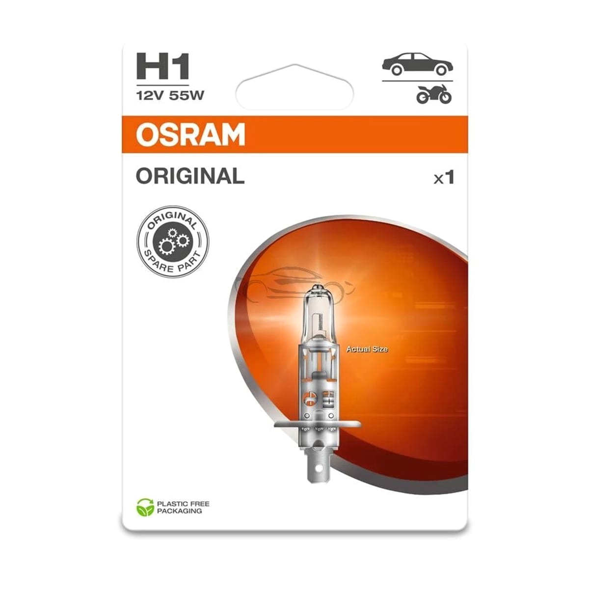 Деталь Лампа H1 12V 55W P14.5s ORIGINAL LINE качество оригинальной з/ч (ОЕМ) 1 шт. OSRAM
