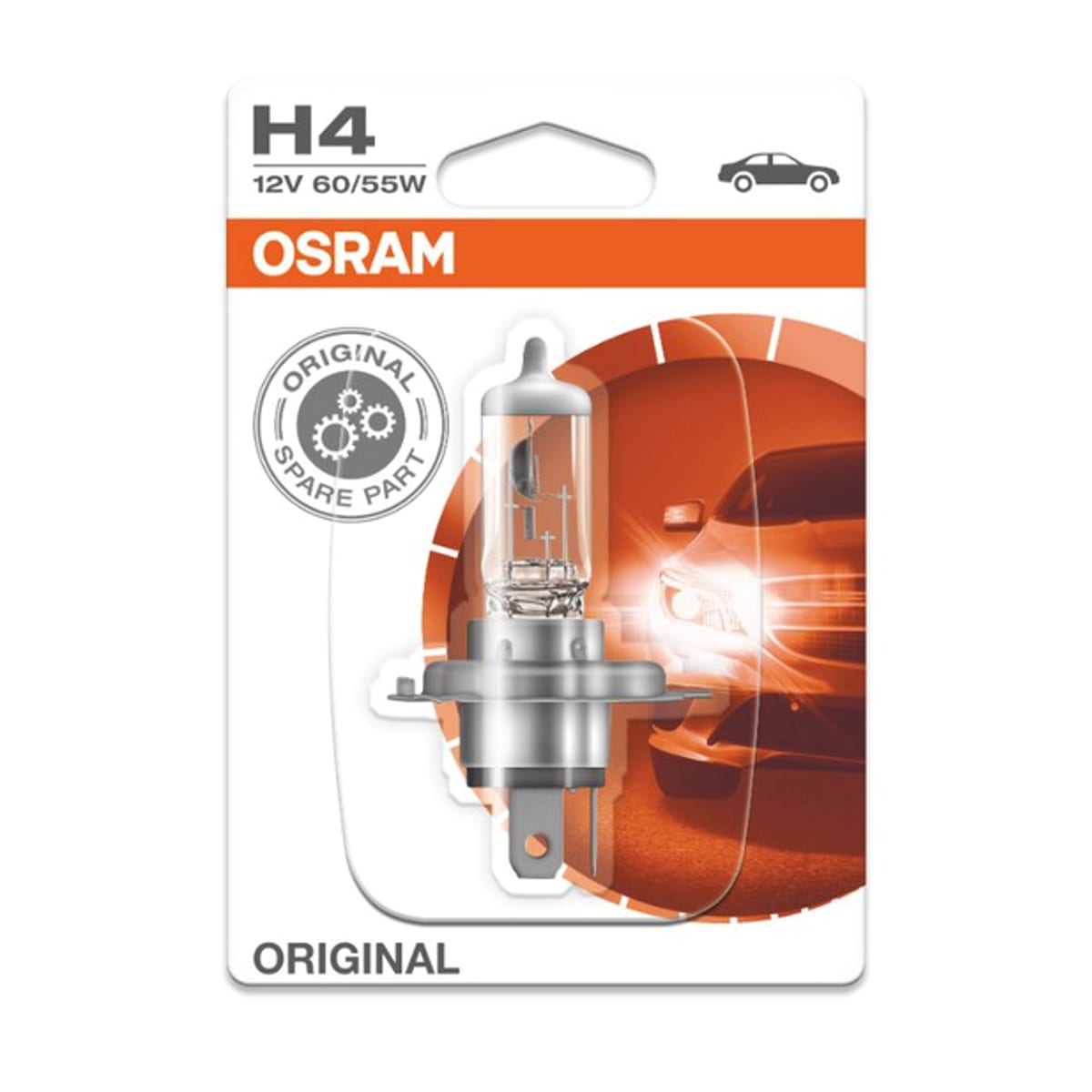Деталь Лампа H4 12V 60/55W P43t ORIGINAL LINE качество оригинальной з/ч (ОЕМ) 1 шт. OSRAM