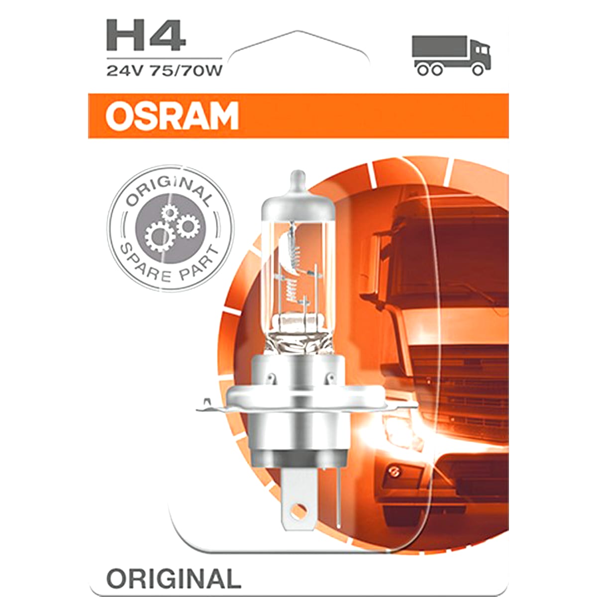 Деталь Лампа H4 24V 75/70W P43t ORIGINAL LINE качество оригинальной з/ч (ОЕМ) 1 шт. OSRAM