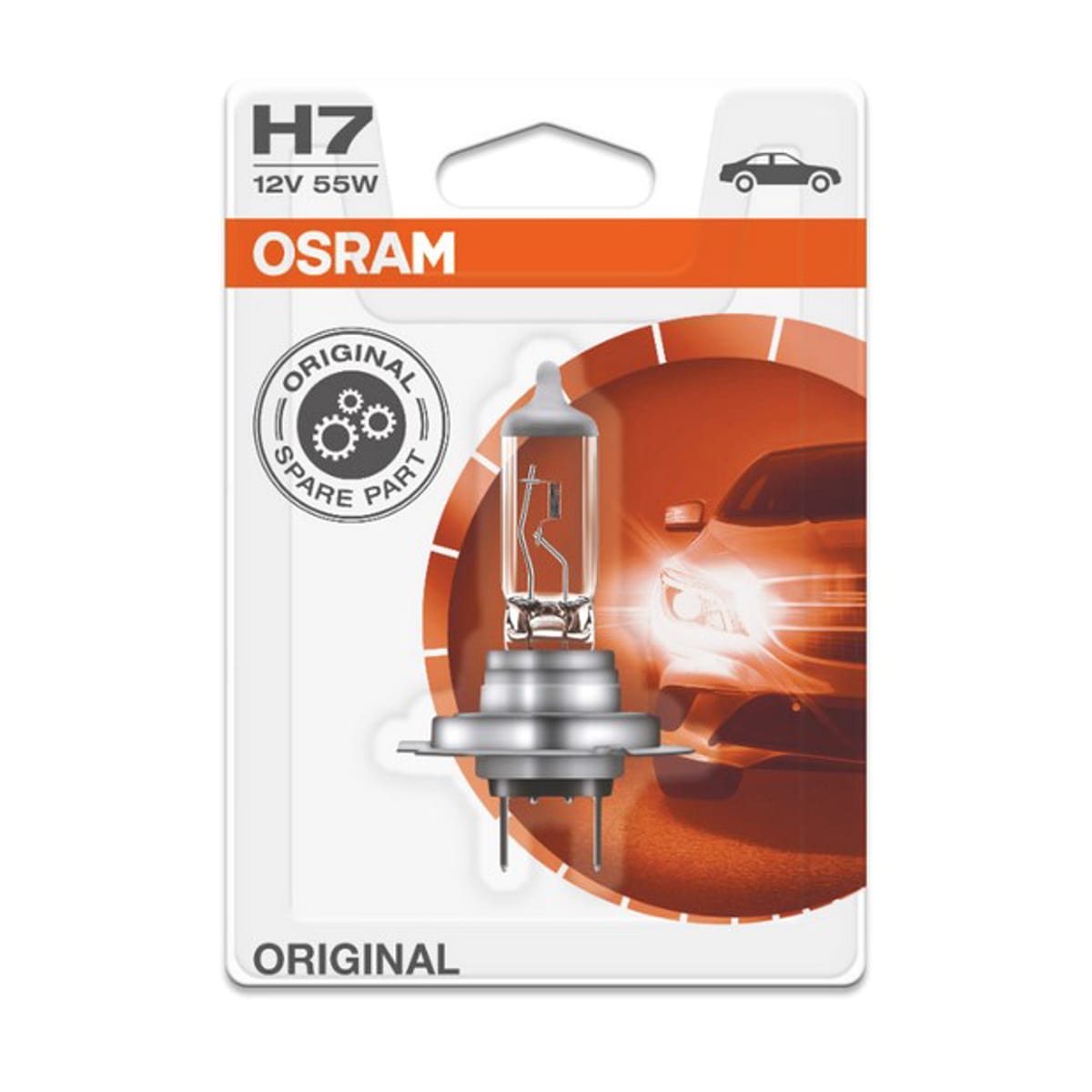 Деталь Лампа H7 12V 55W PX26d ORIGINAL LINE качество оригинальной з/ч (ОЕМ) 1 шт. OSRAM
