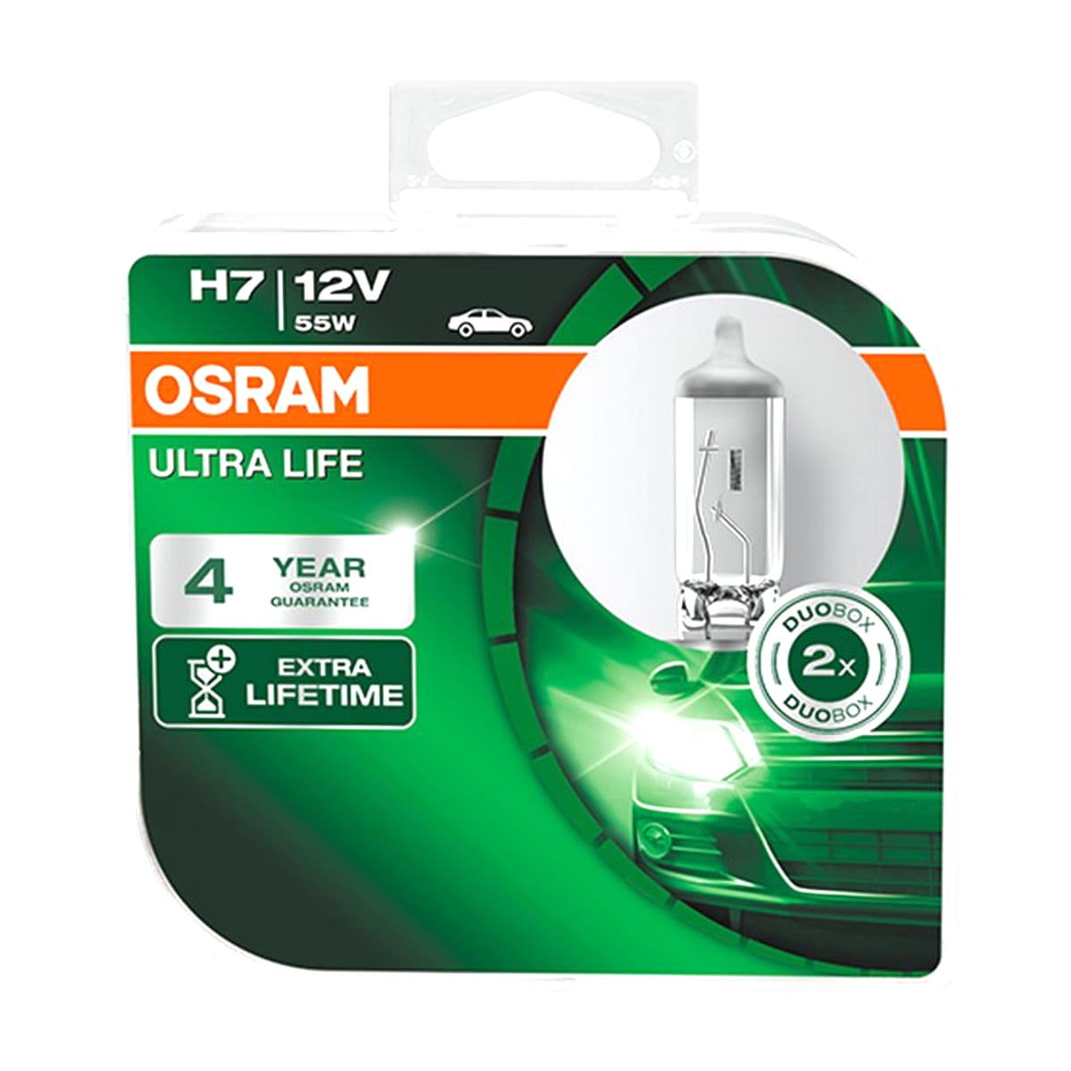 Деталь Комплект ламп H7 12V 55W PX26d ULTRA LIFE 2шт. OSRAM